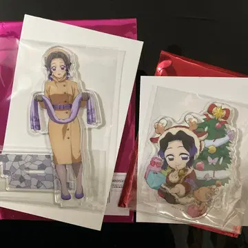 코쵸우 시노부 크리스마스 & AGF 아크릴 스탠드 세트