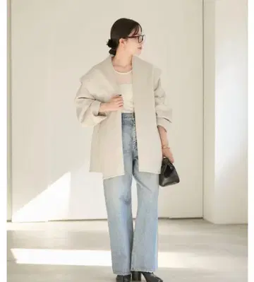 plage 해밀턴 DRAPE MIDDLE 코트(내추럴)