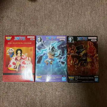 원피스 월드 컬렉터블 피규어 SPECIAL 3체 세트