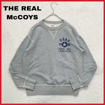 McCOY'S 맥코이 USAF 프린트 맨투맨 트레이닝복 S