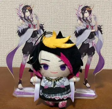 니지산지 야미노 슈 아크릴 스탠드 봉제 인형 세트