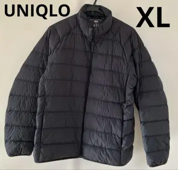 유니클로 다운 자켓/XL/나일론/BLK/311-439589//