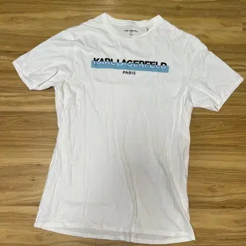KARL LAGERFELD 화이트 T셔츠