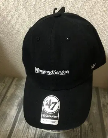47 WEEKEND Service 모자 블랙
