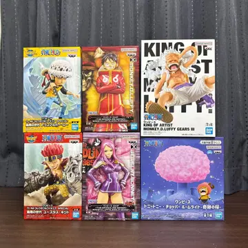 [미개봉 새상품] 원피스 피규어 묶음 판매 6체 세트