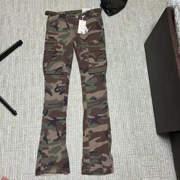카모플라쥬 플레어 팬츠 사이즈 29