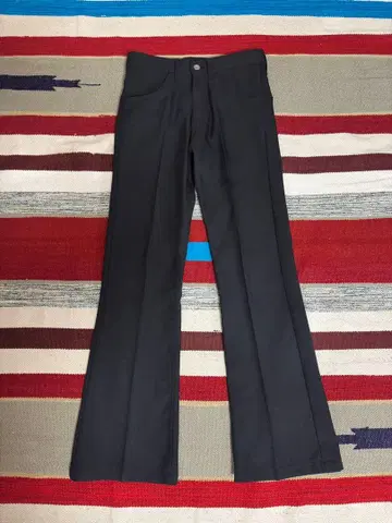 DAIRIKU 스태프 블랙 플레어 팬츠