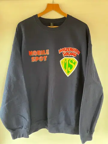 MASTERPIECE SOUND 모바일 포트 맨투맨 XL