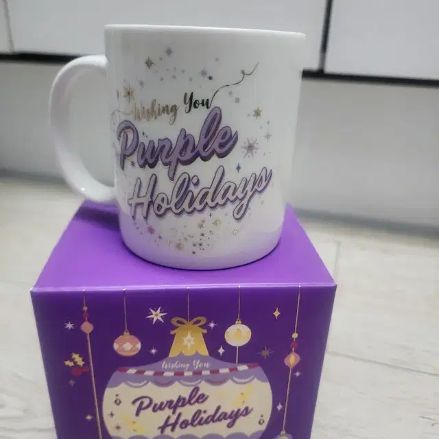 BTS 방탄 타이니탄 팝업 홀리데이 머그컵