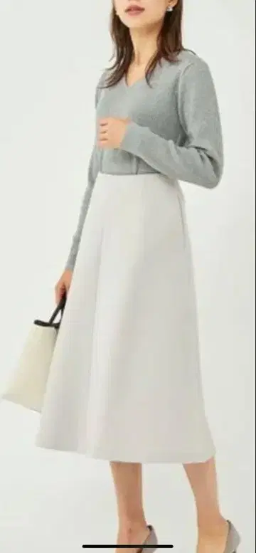 새상품 green label relaxing 플레어 스커트