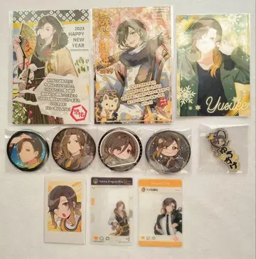 이레우스 유스케 캔뱃지 아크릴 키링 엽서 묶음 판매