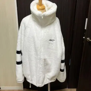 Doublefocus 플리스 자켓 L 사이즈 화이트