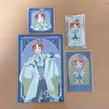 헤타리아 이탈리아 amo 카페 아크릴 스탠드 포스카 밤 정사각형 씰