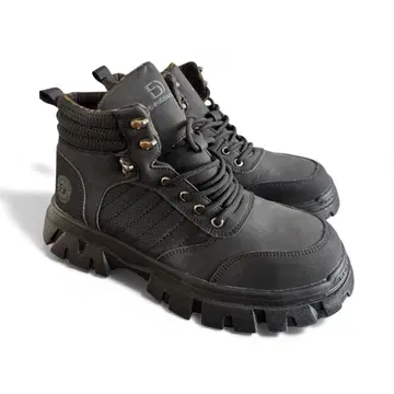 DEGREE 하이컷 워크 부츠 블랙