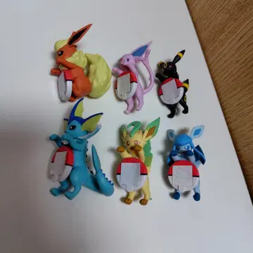 포켓몬스터 길거리 산책 치라린 프렌즈 6종 피규어 부스터즈