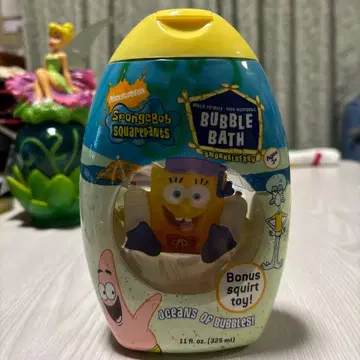스펀지밥 버블 배스 용기