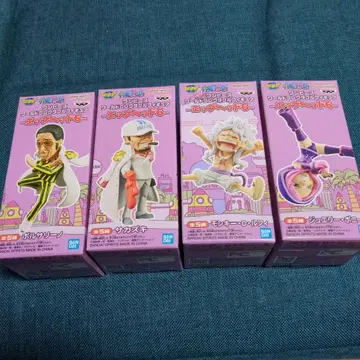 원피스 월드 컬렉터블 피규어 에그헤드 6 4종