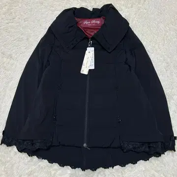 슈퍼 뷰티 슈퍼 뷰티 다운 코트 플라워 레이스 L