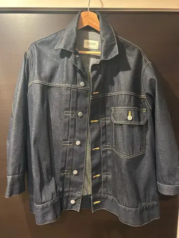 beautiful people 인디고 데님 자켓