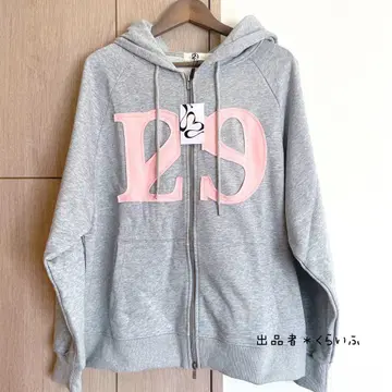 ILLIGO 129 LOGO 후드티 그레이 M