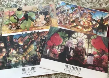 [ 4매 세트 ] 파이널 판타지 14 런천 매트