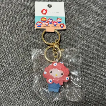 만박 산리오 미야쿠미야쿠 클리어 키링 키티
