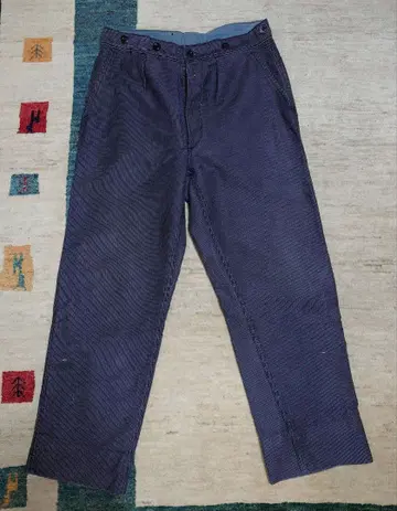 추정 50s 프렌치 워크 팬츠 유로 빈티지