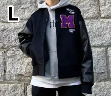 MR.ENJOY DA MONEY MEDM 바시티 자켓 L