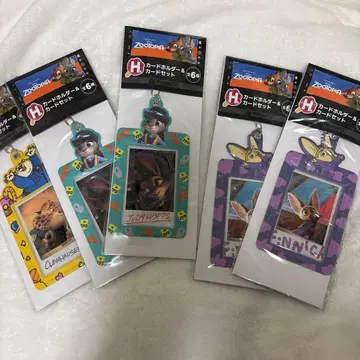 주토피아 Happy 복권 카드 홀더 & 카드 세트