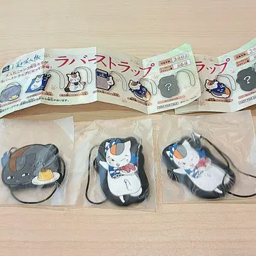 레어/3개/나츠메 우인장/러버 스트랩