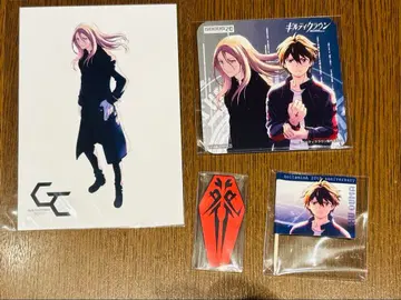 길티 크라운 특전 벚꽃 만집 츠츠가미 소우 엽서 코스터