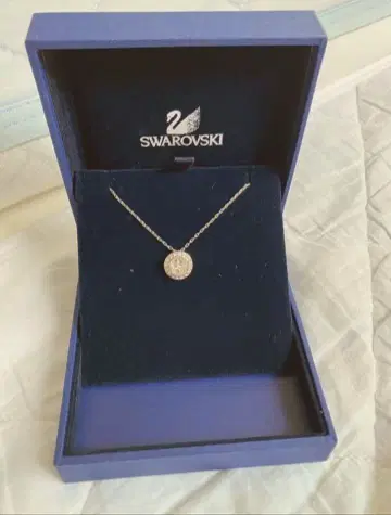 SWAROVSKI 스와로브스키 목걸이 대형 클리어 스와로브스키