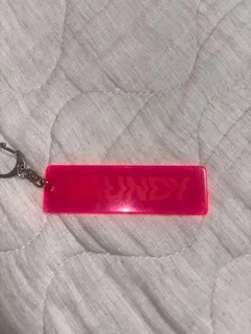 VAUNDY 키링 핑크 rising sun in EZO