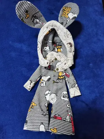 네오 브라이스 사이즈 아웃핏 멜빵 토끼 귀 모자 세트