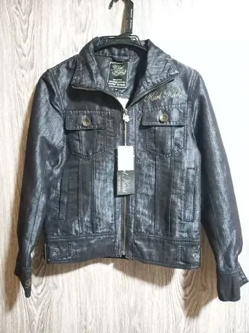 KARL KANI 데님 자켓 광택 레어템 미사용 새상품 XS 52