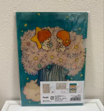 [ 미개봉 새상품 ] 키키라라 서점 A5 클리어 파일 3장 세트 산리오