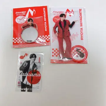 [ 새상품 미개봉 ] Snow Man ON 미야타테 료타 3종 세트