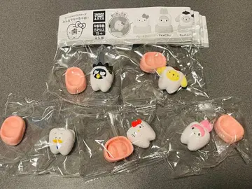 산리오 치아 가챠가챠 5종 세트