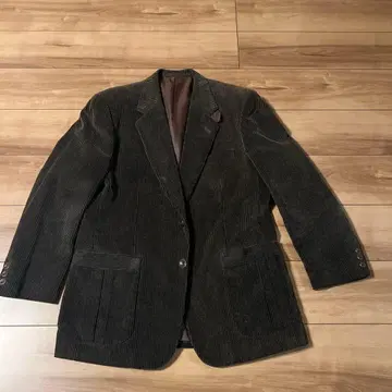 brummell 다크 브라운 코듀로이 테일러드 자켓