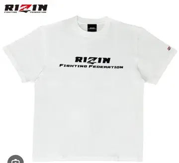 RIZIN T셔츠 화이트 LL 새상품 택 포함