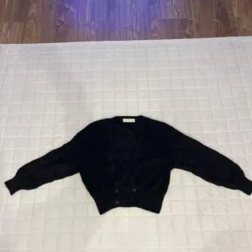 블랙 가디건