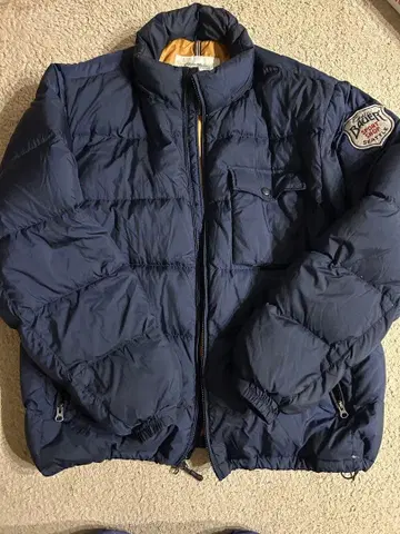 [ 빈티지 ] Eddie Bauer 네이비 다운 자켓 XL
