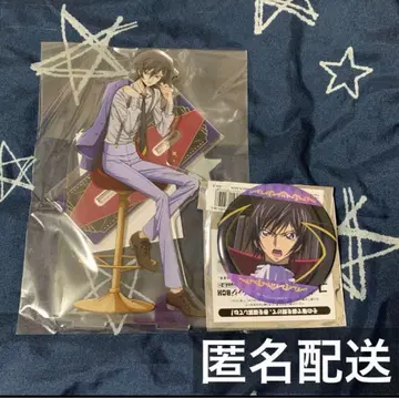 코드 기어스 럭키 캔뱃지 캔뱃지 아크릴 스탠드 를르슈 1