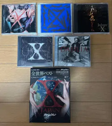 X JAPAN 앨범 묶음 판매