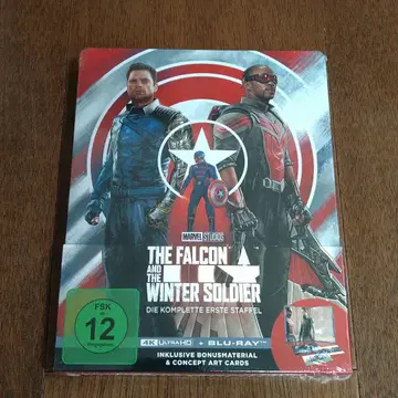 팔콘 & 윈터 솔저 스틸북 4K UHD