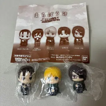 진격의 거인 기다림 피규어 엘렌, 아르민, 한지 새상품 미개봉품