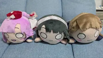 러브 라이브! 누워있는 봉제 인형 3개 세트