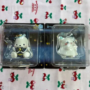 산리오 캐릭터 복권 피규어 2종 세트