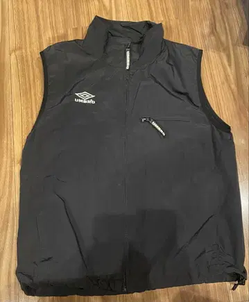 UMBERO 블랙 집업 베스트 나일론 프릭스스토어