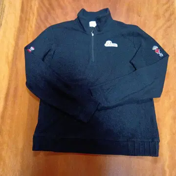 Picone 블랙 집업 셔츠 L